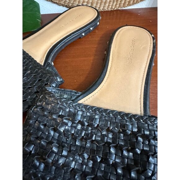 Marc Fisher women’s size 8M black sandals - Picture 4 of 11